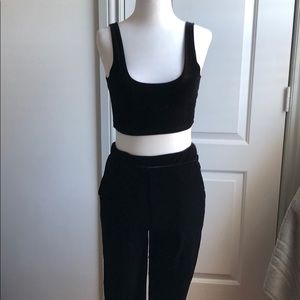 Black two piece